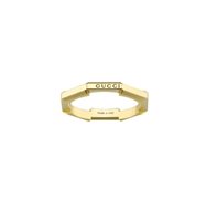 Anello Gucci Donna Link to love in Oro giallo YBC662194001014 - YBC662194001012